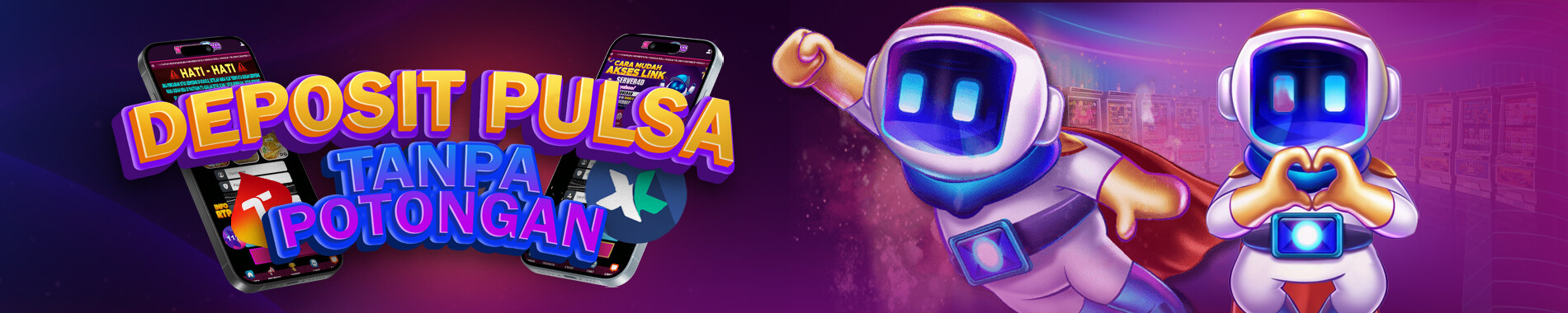 deposit pulsa tanpa potongan